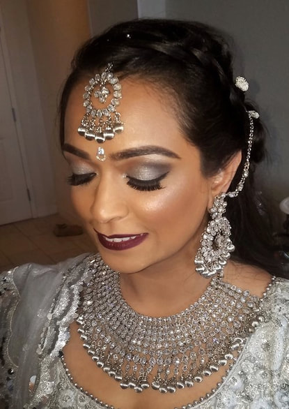 bridal hair and makeup from bhavii brides in fort lauderdale