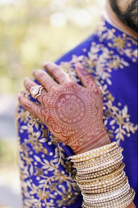fort Lauderdale bridal henna stain 