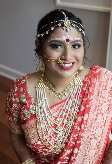 henna and sari draping for Indian weddings with bhavii brides of south Florida