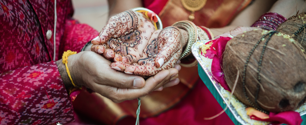 bridal natural henna stain